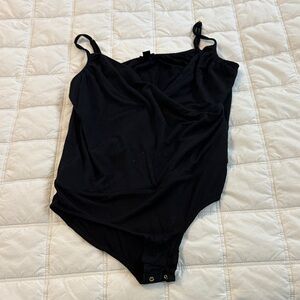 J. Crew Black V-Neck Top